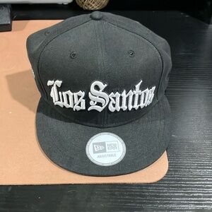 Black and white Los Santos hat